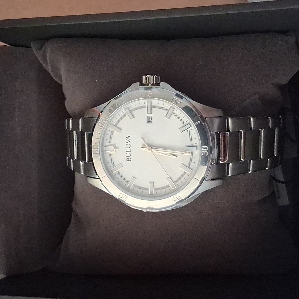 Bulova Stainless Steel Watch
